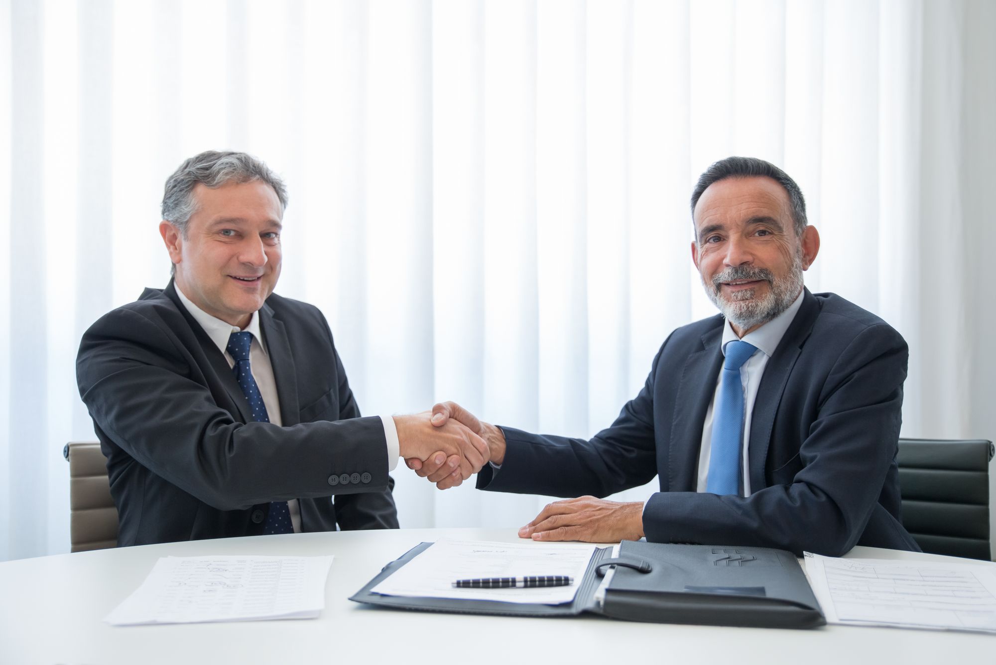 Professionals in a training or meeting setting